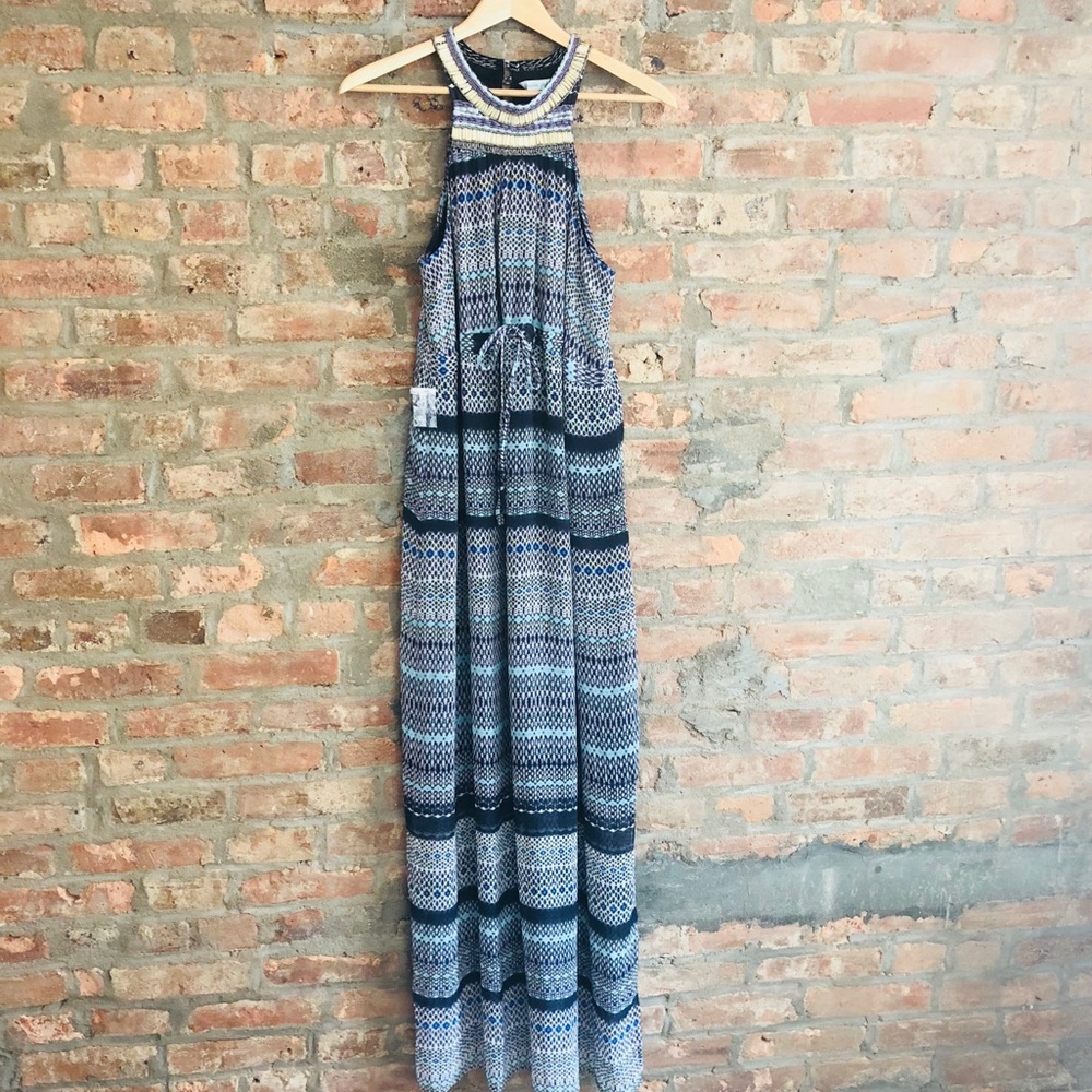 NWT Maternity Maxi Dress Pea in the Pod